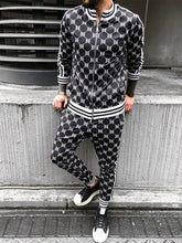Load image into Gallery viewer, 2020 New Mens Sets 2 Piece New Men' s Fashion Jacket and Sport joggers Pants Set Tracksuit Men Casual Sports Suit M-XXL
